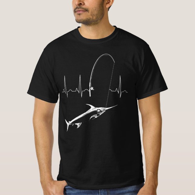Marlin Sword Fish Swordfish T-Shirt (Framsida)