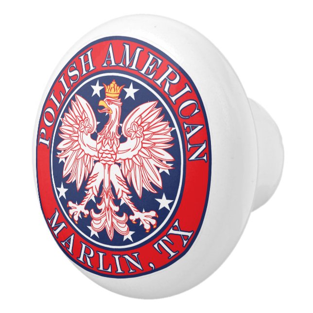 Marlin Texas polska American Eagle Knopp (Höger)