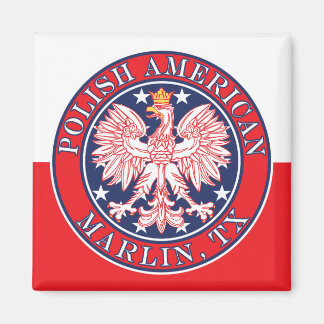 Marlin Texas polska American Eagle Magnet