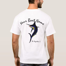 Marlinanpassningsbarskjorta T-shirt