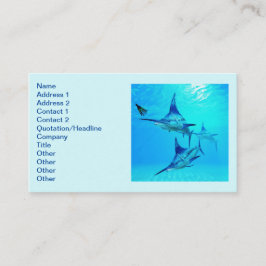 Marliner efter fisketur visitkort