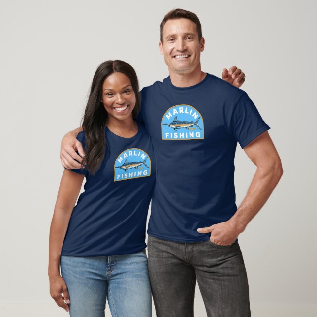 Marlinfiske  t shirt (Unisex)