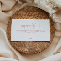 MARLO Bohemian Baby Wipes Raffle Biljett