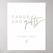 MARLO Bohemian Sage Grönt Cards & Gifts Sign