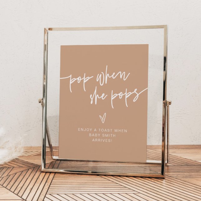 MARLO Boho Beige och Cream Pop när hon signerar Poster (Skapare uppladdad)