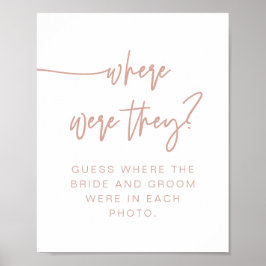 MARLO Boho Blush Rosa Var Var De Tecken Poster