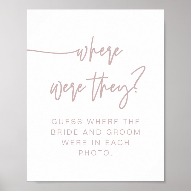 MARLO Boho Dammrosa Var Var De Tecken Poster (Framsidan)