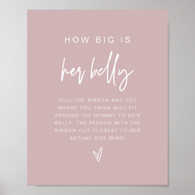MARLO Boho Dusty Ro Hur stort är hennes Belly Game Poster (Framsidan)