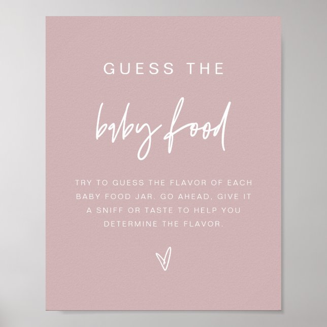 MARLO Boho Dusty Rose Gissa Babymat Spelet  Poster (Framsidan)