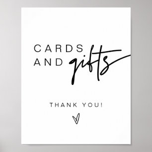MARLO, djärvt moderkort och presentkort Poster