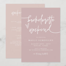 MARLO Dusty Ro Bachelorette Helg Itinerary