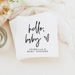 MARLO Fet Contemporary Baby Shower Napkins Pappersservett