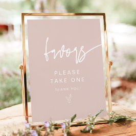 MARLO Modern Boho Rosabruten Rosa Gåvor Skylt