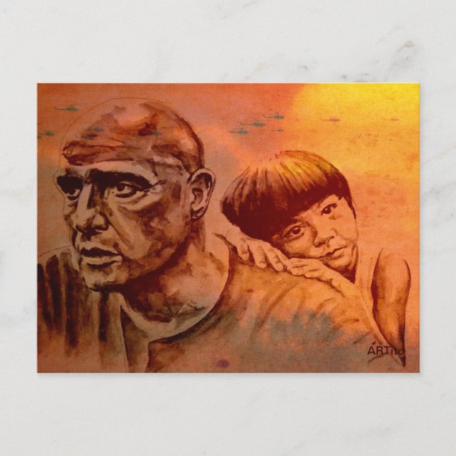 Marlon Brando Vykort (Framsida)