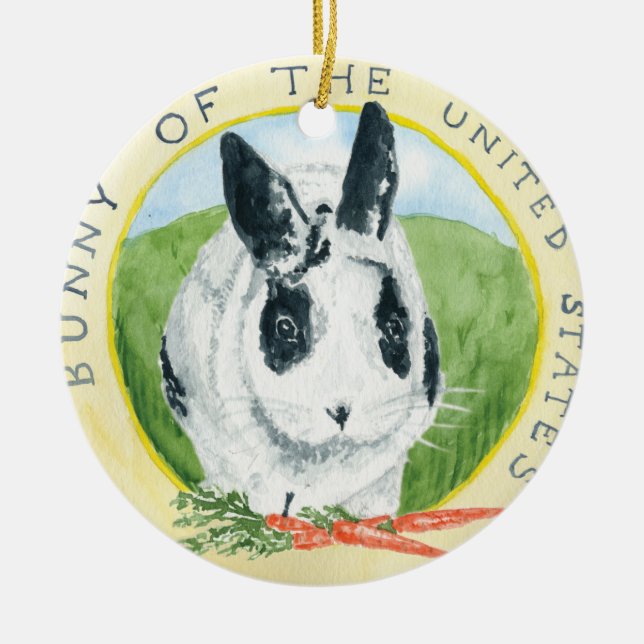 Marlon Bundo Botus julprydnad Julgransprydnad Keramik (Framsidan)