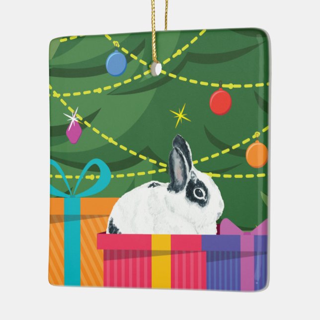 Marlon Bundo julklappprydnad Julgransprydnad Keramik (Vänster)