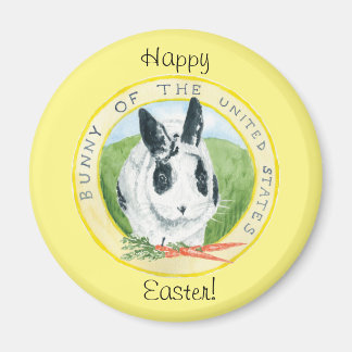 Marlon Bundo påskmagnet gul Magnet