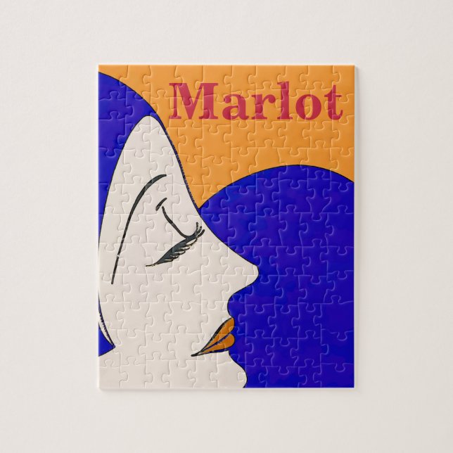 Marlot, Vin, Jigszle Puzzle Pussel (Vertikal)