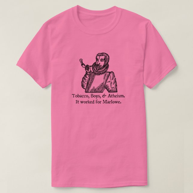 Marlovin'it (ljus) tee shirt (Design framsida)