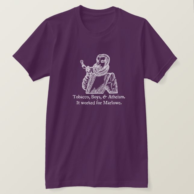 Marlovin'it (mörk) t-shirt (Design framsida)