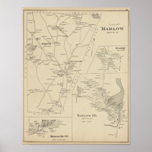 Marlow, Cheshire Co Poster