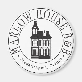 Marlow House B & B-knappar och magneter