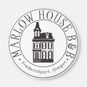 Marlow House B & B-knappar och magneter