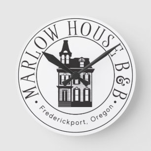 Marlow House-väggsklocka Rund Klocka