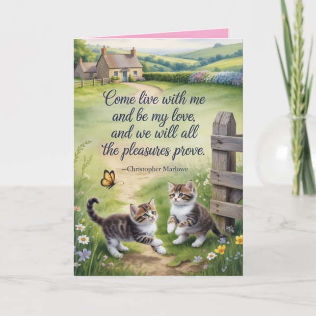 Marlowe Valentine's Day Card 2 Helgkort (Framsida)