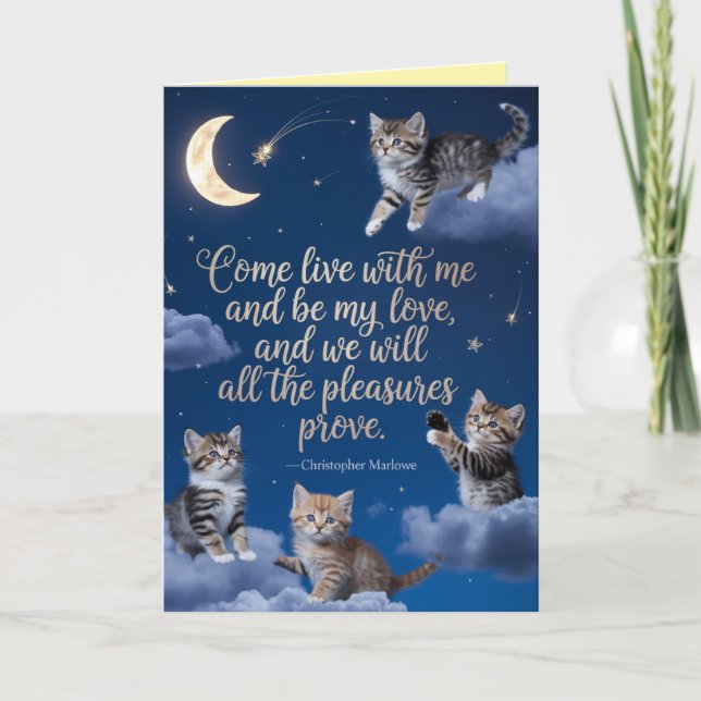 Marlowe Valentine's Day Card 3 Helgkort (Framsida)