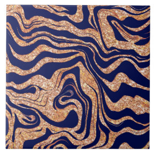 Marly Lila &  Rosa Glitter Cute Girly Glam Kakelplatta