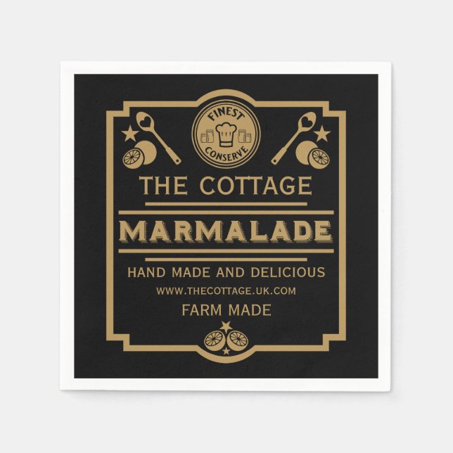 Marmalade Bevara Maker Pappersservett (Framsidan)