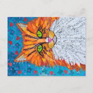 Marmalade Cat Vykort