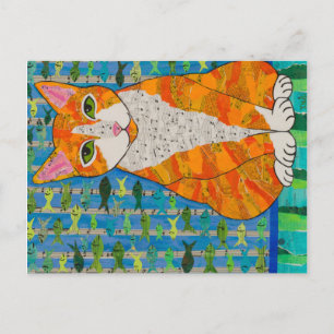 Marmalade Cat Vykort