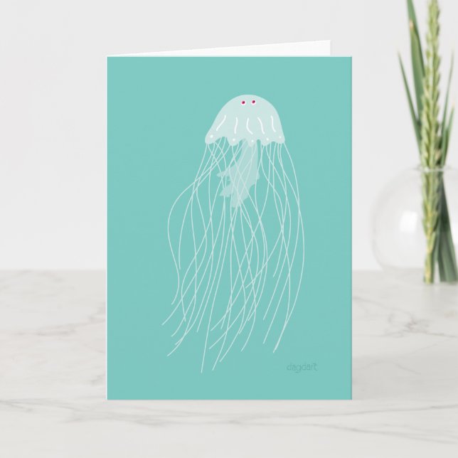 Marmalade Jellyfish Kort (Framsida)