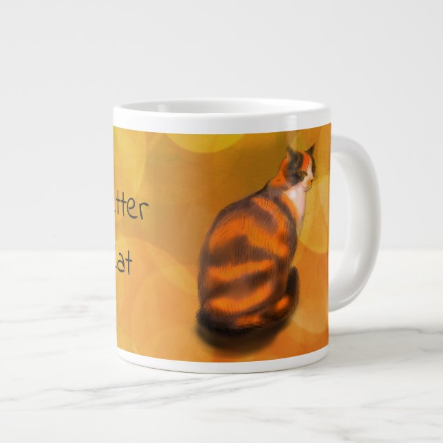 Marmalade-kattkaffe, mugg jumbo mugg (Framsida höger)