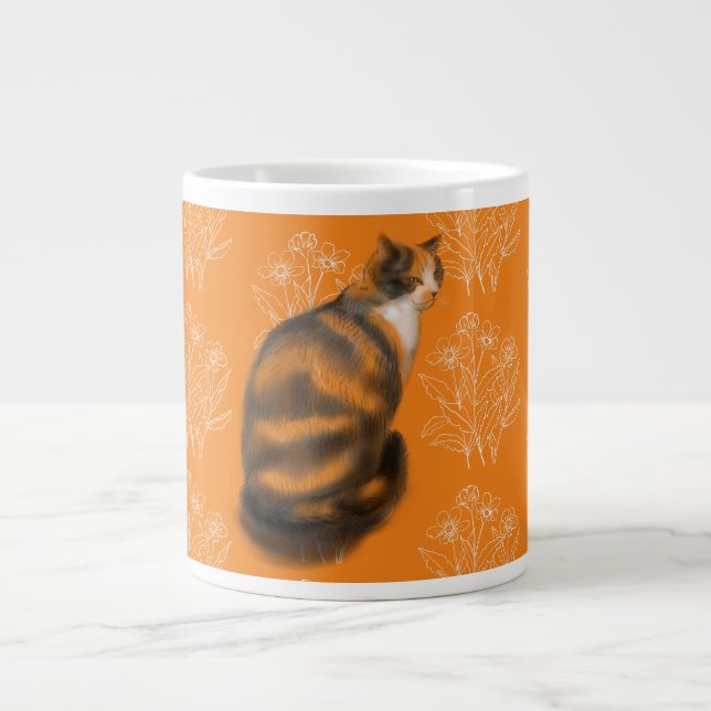 Marmalade-kattkaffe, mugg jumbo mugg (Framsidan)