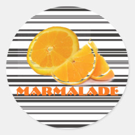 Marmalade Sticker Runt Klistermärke
