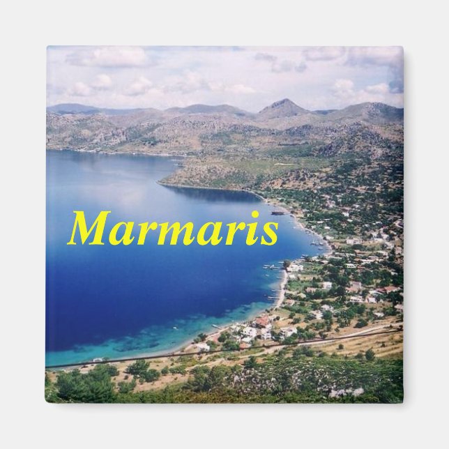 Marmaris magnet (Framsidan)