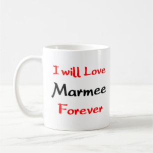 Marmee kärlek kaffemugg