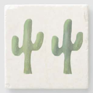 Marmerstativ Cactus Two Stenunderlägg