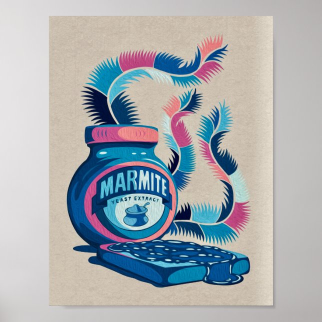 Marmite still Life Poster (Framsidan)