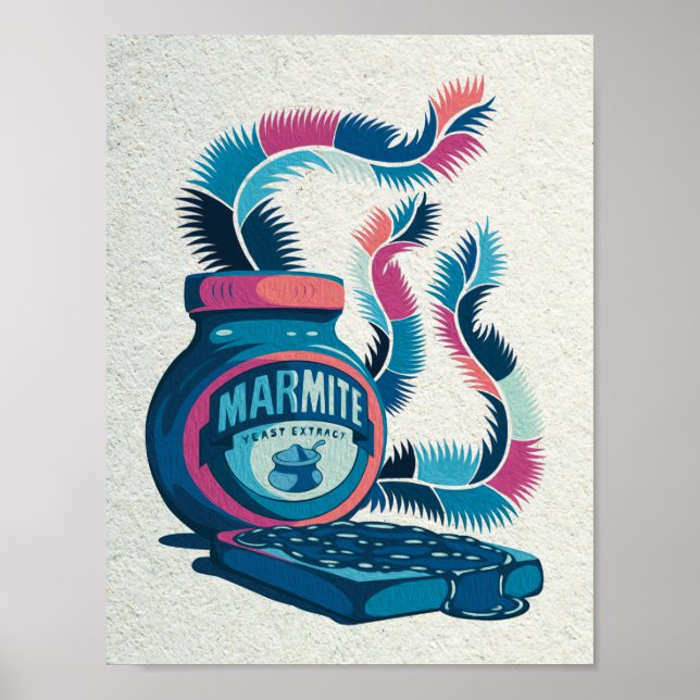Marmite still Life Poster (Framsidan)