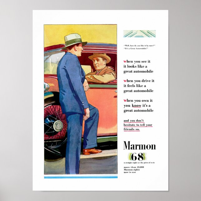 Marmon 68 poster (Framsidan)