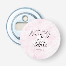 Marmor Abstrakt Rosa Bröllop Skript Svart