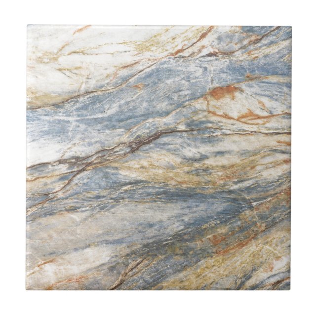 Marmor belägger med tegel kakelplatta (Framsidan)