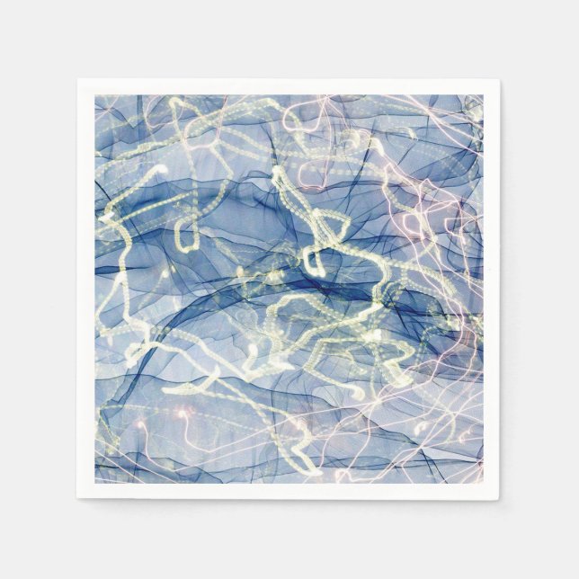 Marmor Digital Modern Abstrakt Konst Pappersservett (Framsidan)