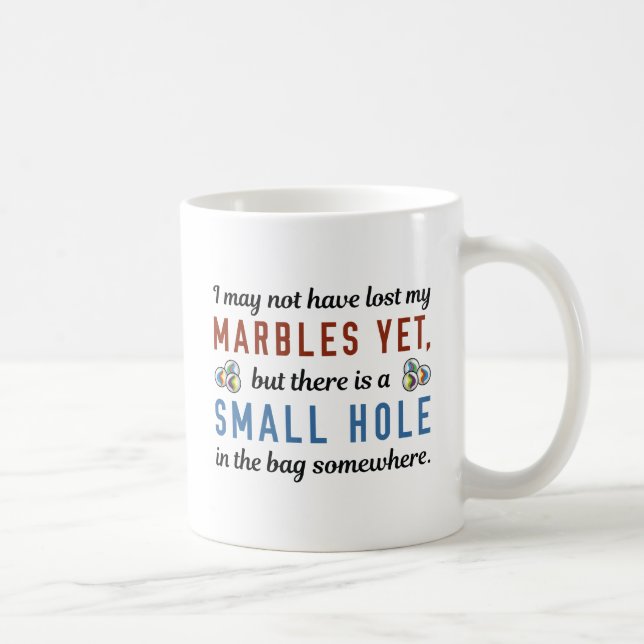 Marmor för små Hål Kaffemugg (Höger)
