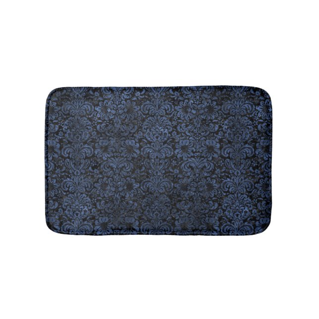 MARMOR FÖR SVART DAMASK2 & BLÅTTSTEN BADRUMSMATTA (Framsidan)
