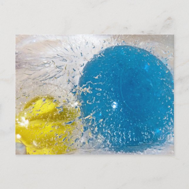 Marmor, frysta vykort (Framsida)